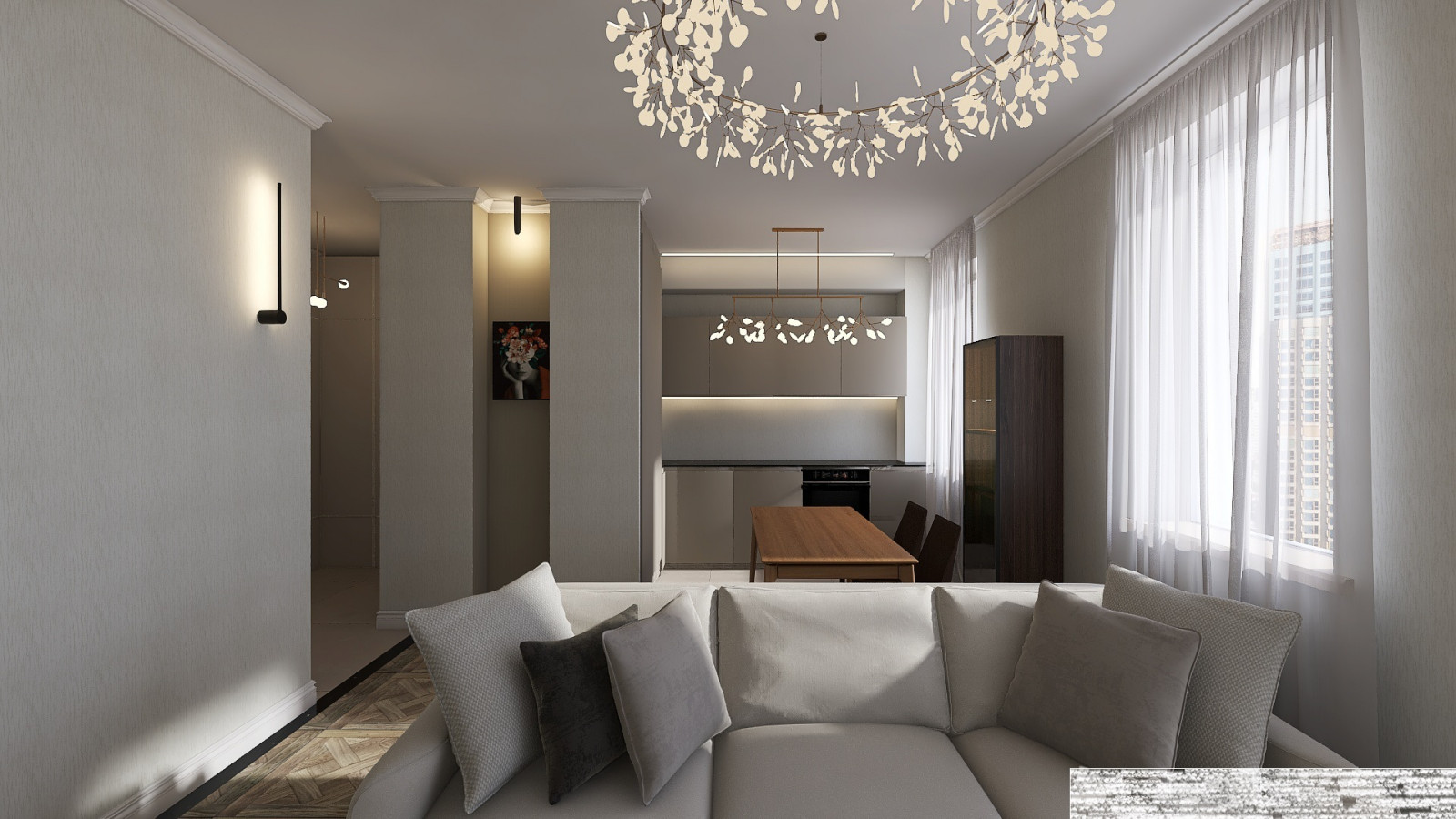 Подбор света в готовый интерьер