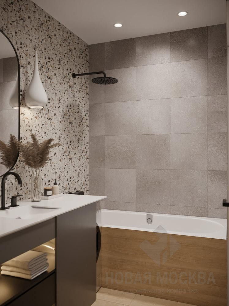 Дизайн-проект двухкомнатной квартиры 72 кв.м в Красногорске