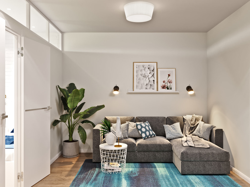 Проект однокомнатной квартры в г. Сургут