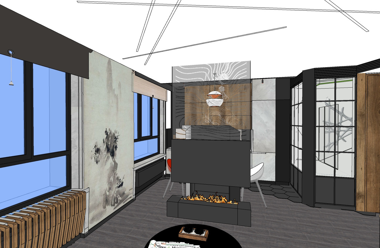 Обложка проекта: Квартира в ЖК "Селигер Сити"