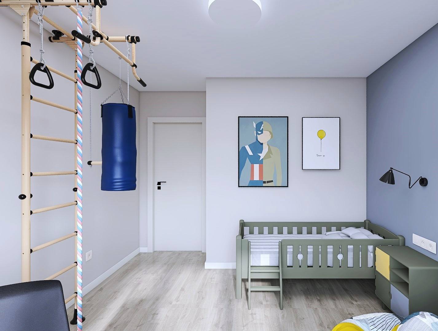 Квартира для мамы-альпинистки, сына и Льва