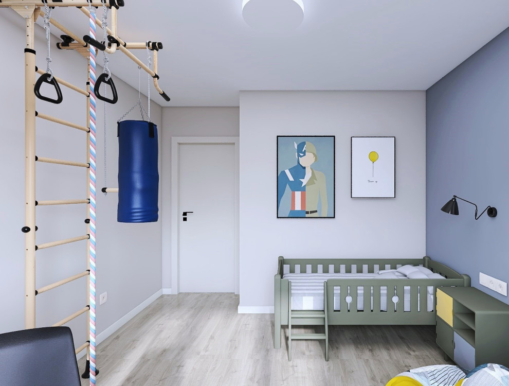 Квартира для мамы-альпинистки, сына и Льва