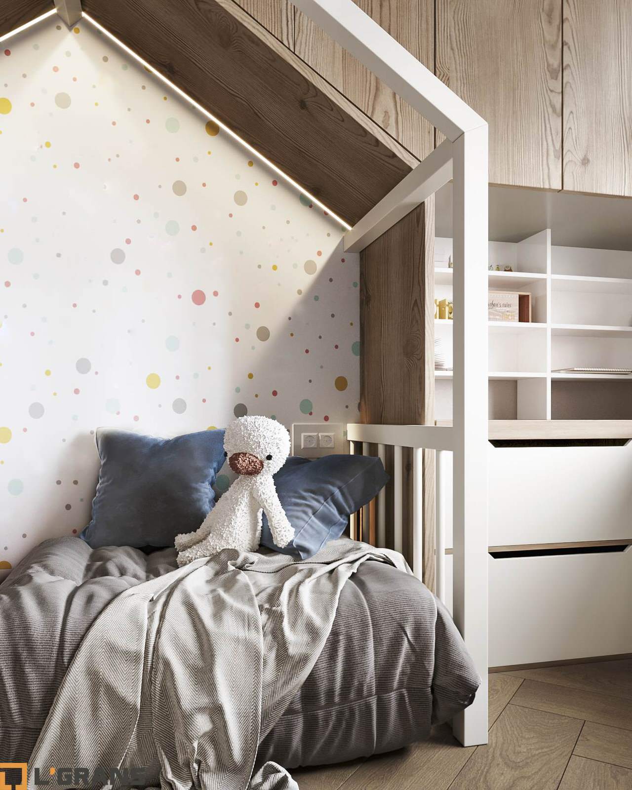 Дизайн проект интерьера квартиры в ЖК Пионерский