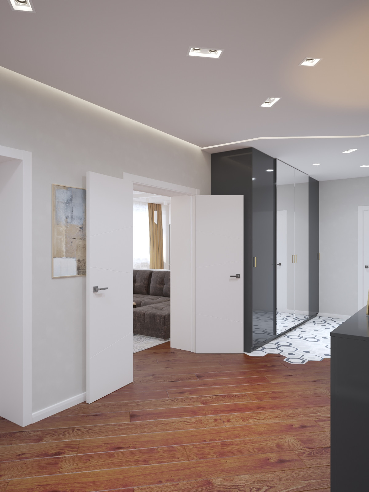 Трехкомнатная квартира / Чебоксары / 2019 год