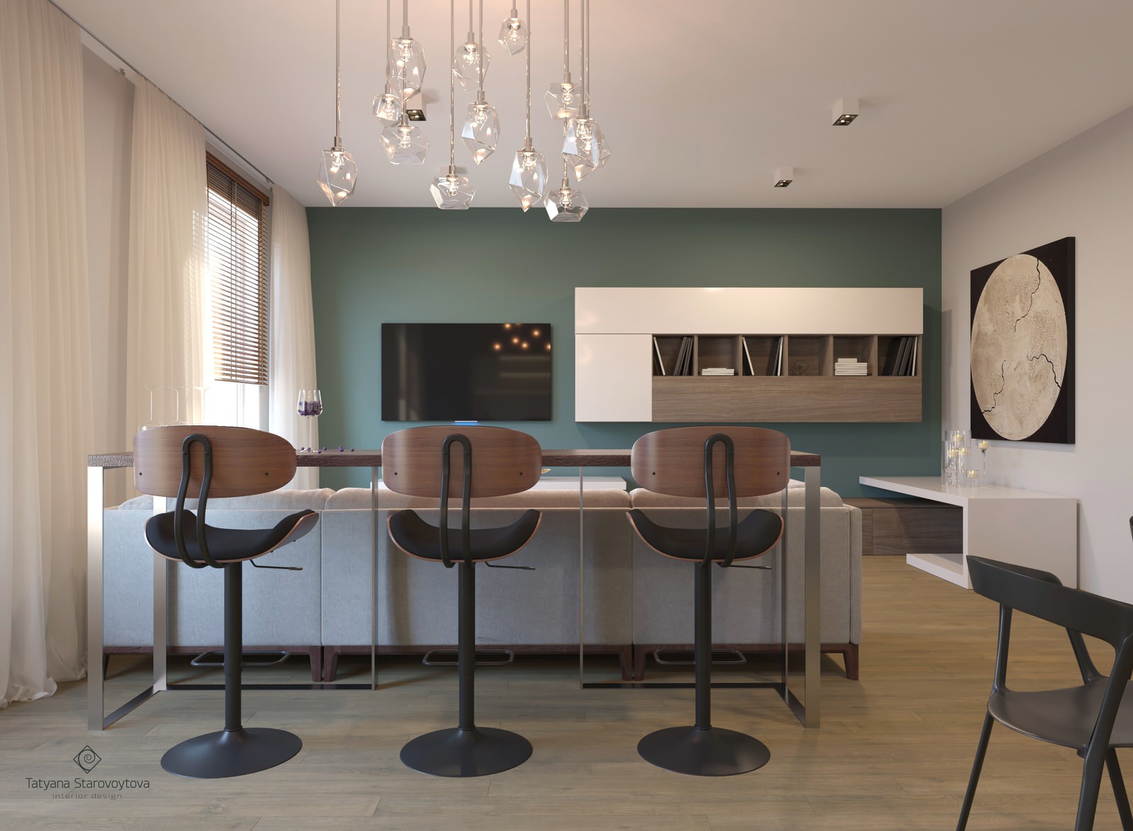 Интерьер квартиры для молодой семейной пары