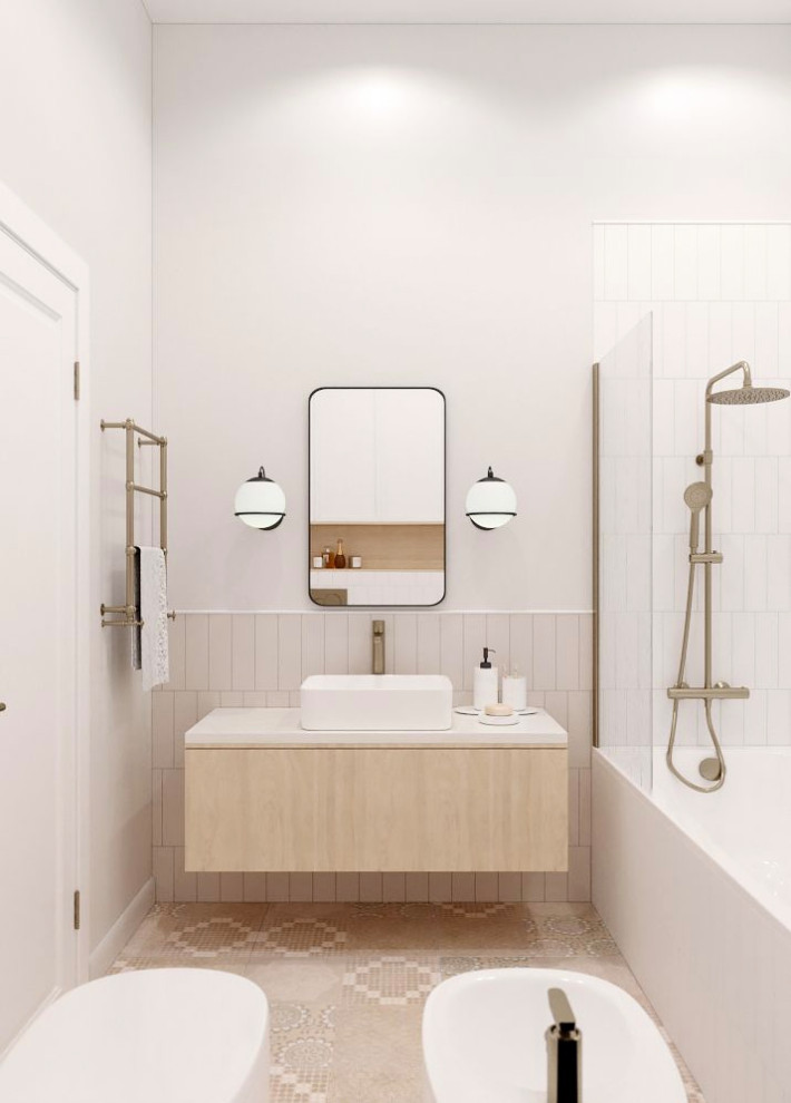 Обложка проекта: Проект для семьи в скандинавском стиле, Москва