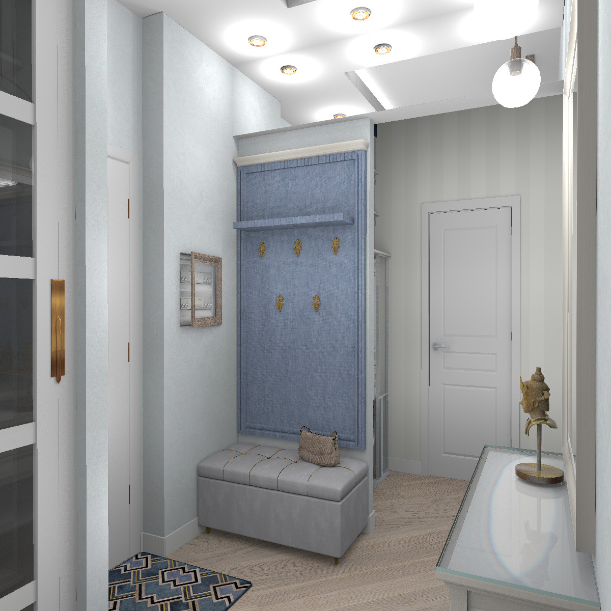 Переделка двухкомнатной квартиры на Большой Марьинской