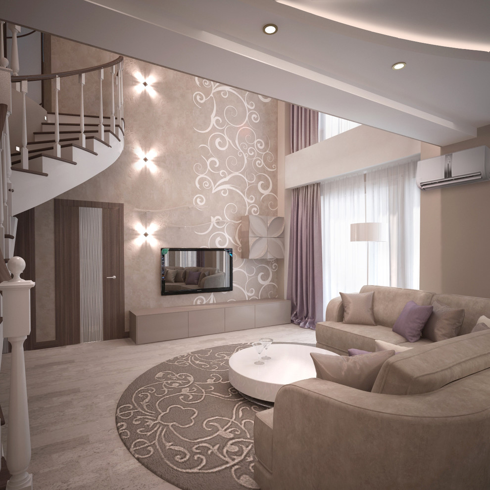 Декоративная штукатурка в проектах дизайнера Екатерины Фёдоровой