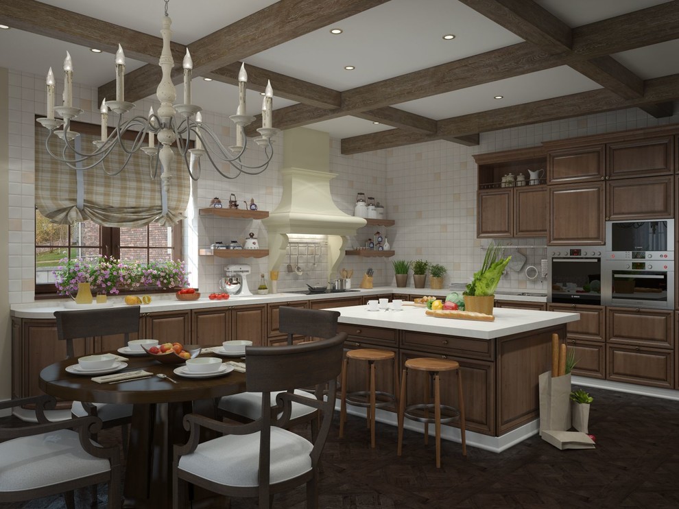 Деревенский стиль в поселке "Петровские аллеи"