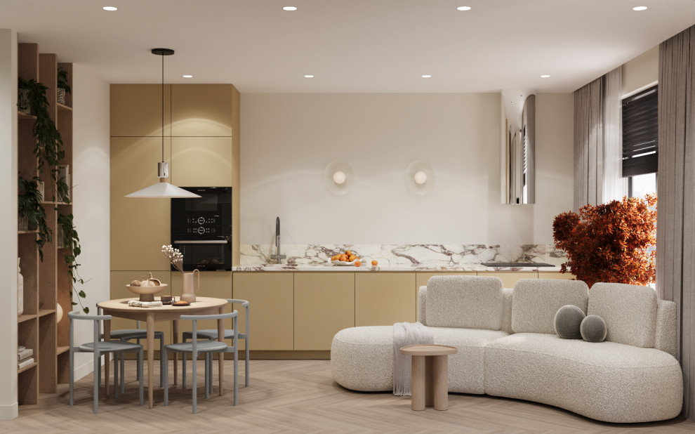 Яркая квартира в Москве