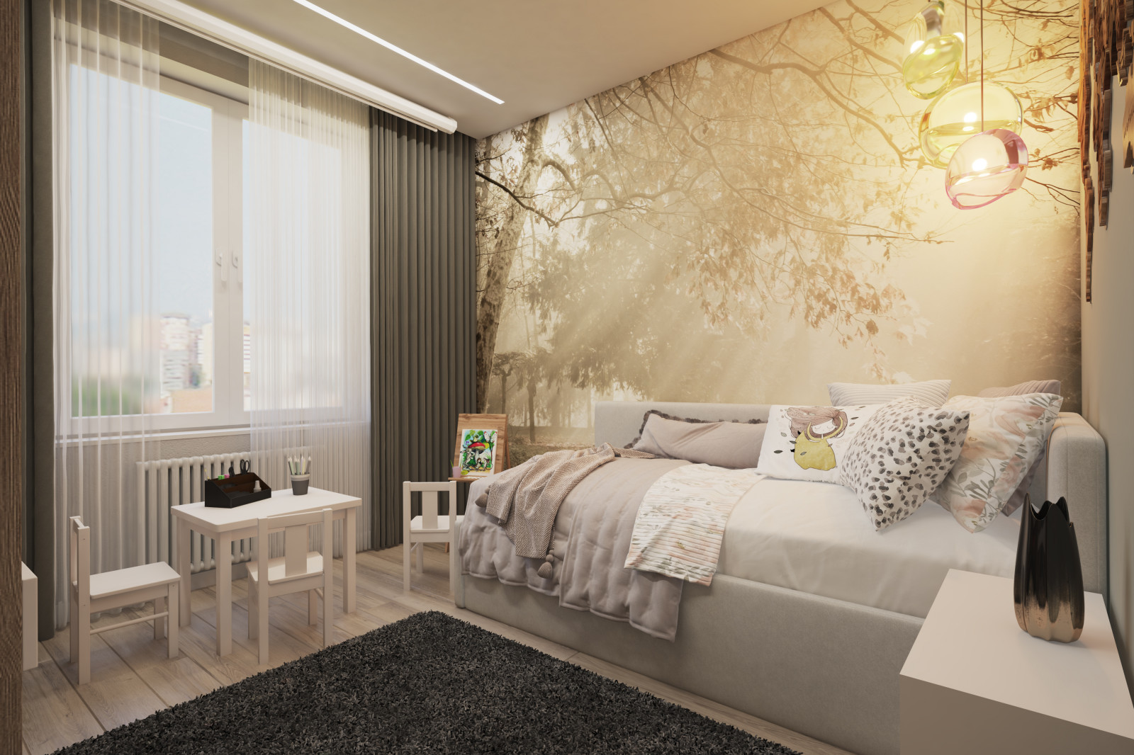 Трёхкомнатная квартира. 100 кв.м.