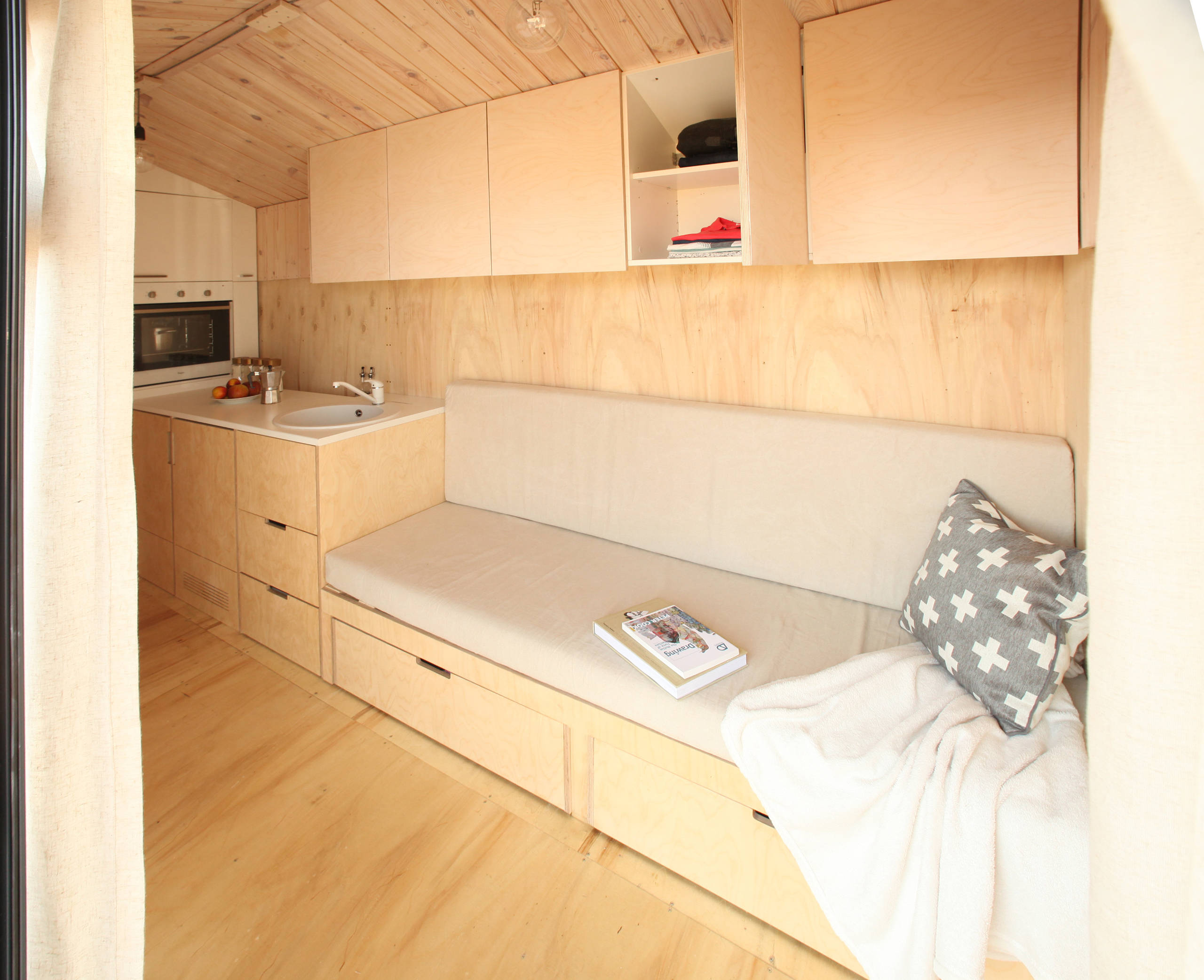Houzz Болгария: Летний домик на четырех колесах