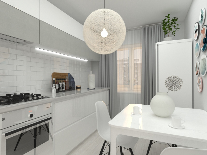 Проект во вторичке, 1 комнатная квартира