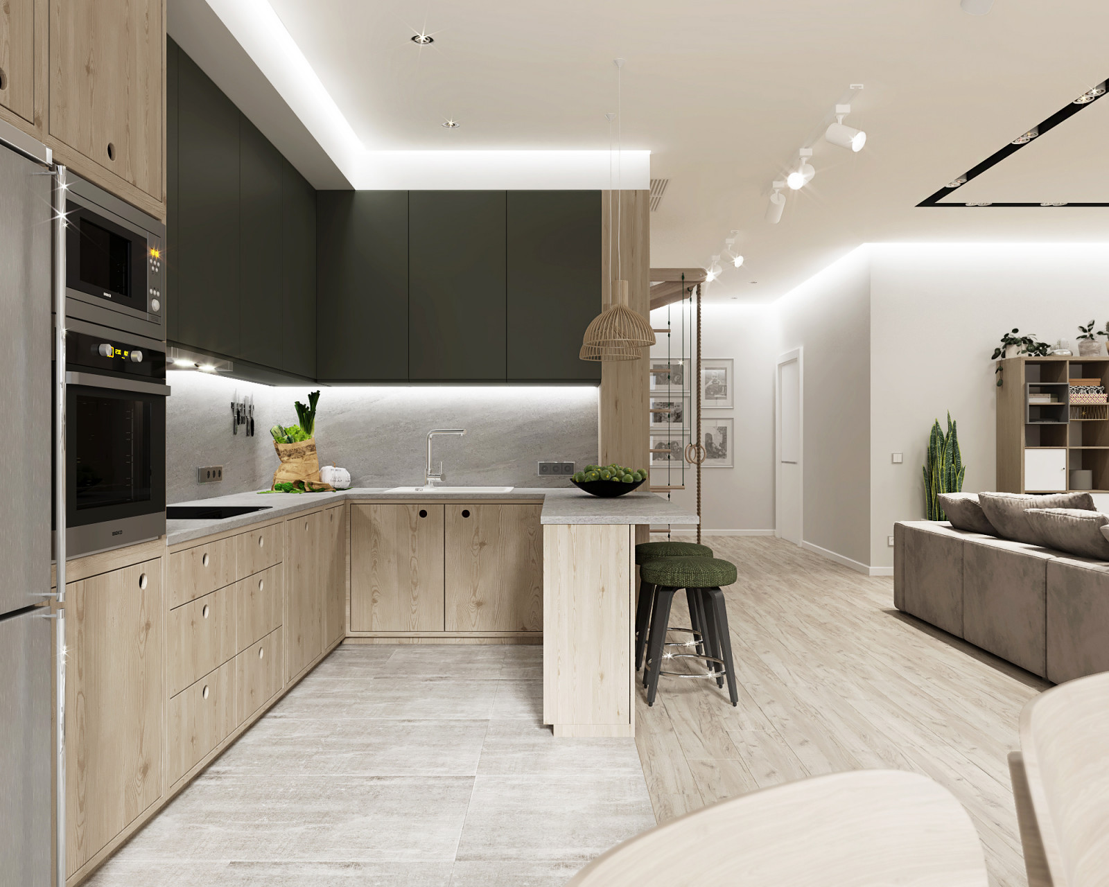 Обложка проекта: Квартира в скандинавском стиле