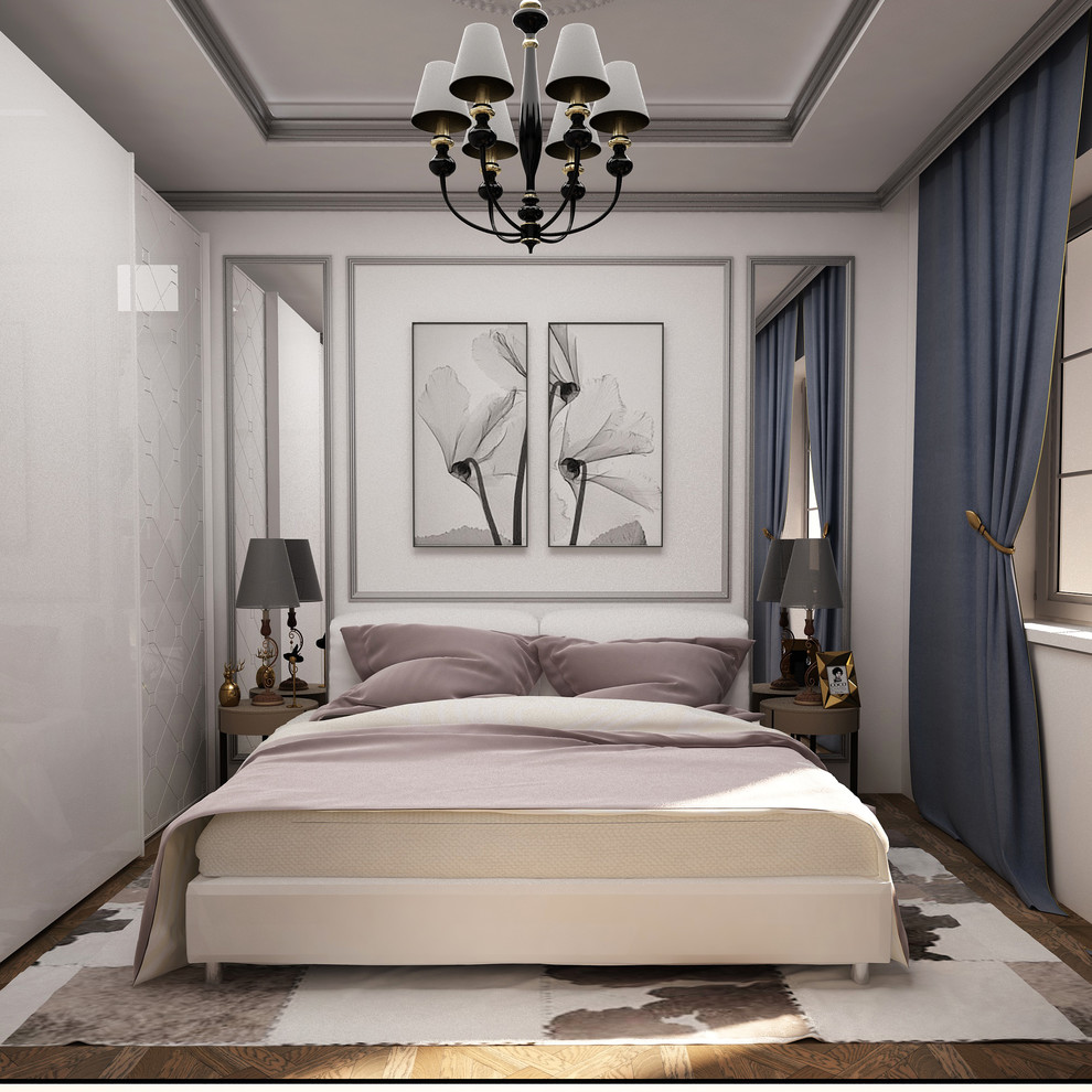 1 комнатная квартира в стиле современный арт деко