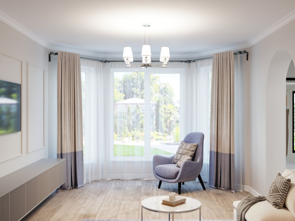 Загородный дом в стиле Неоклассика