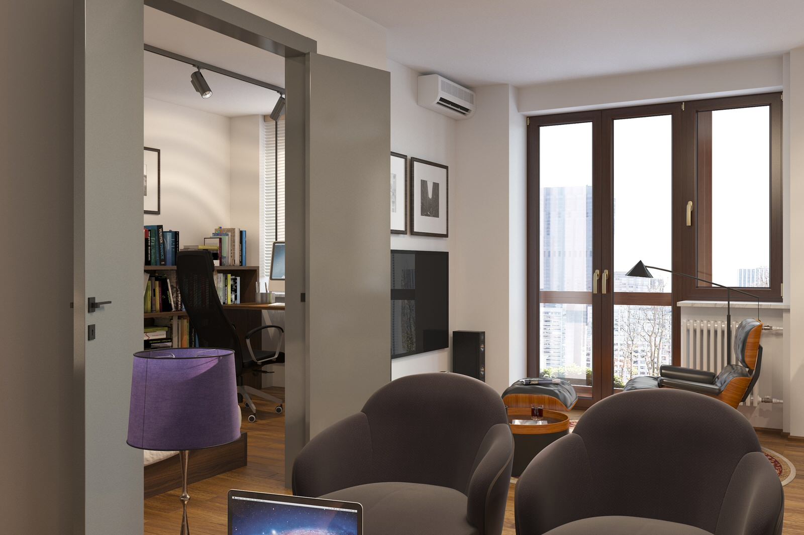 Дизайн-проект квартиры 46 кв.м.