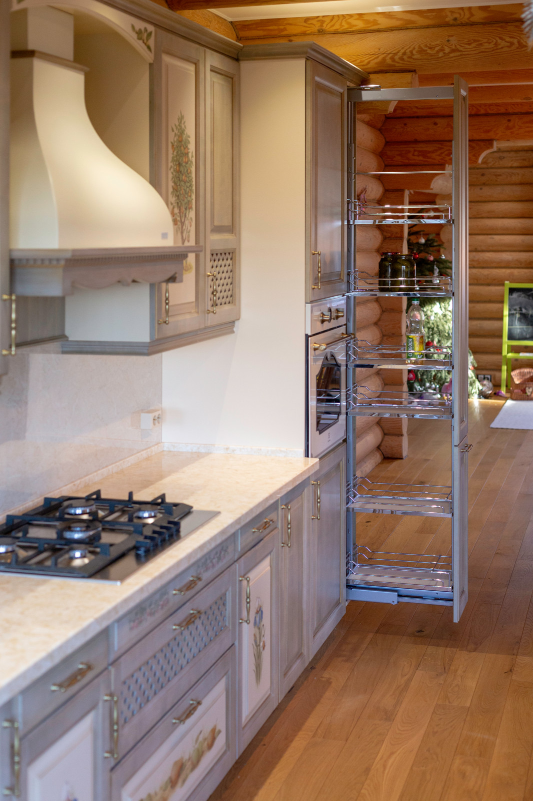 Уютный прованс для загородного дома. Кухня "Шато"