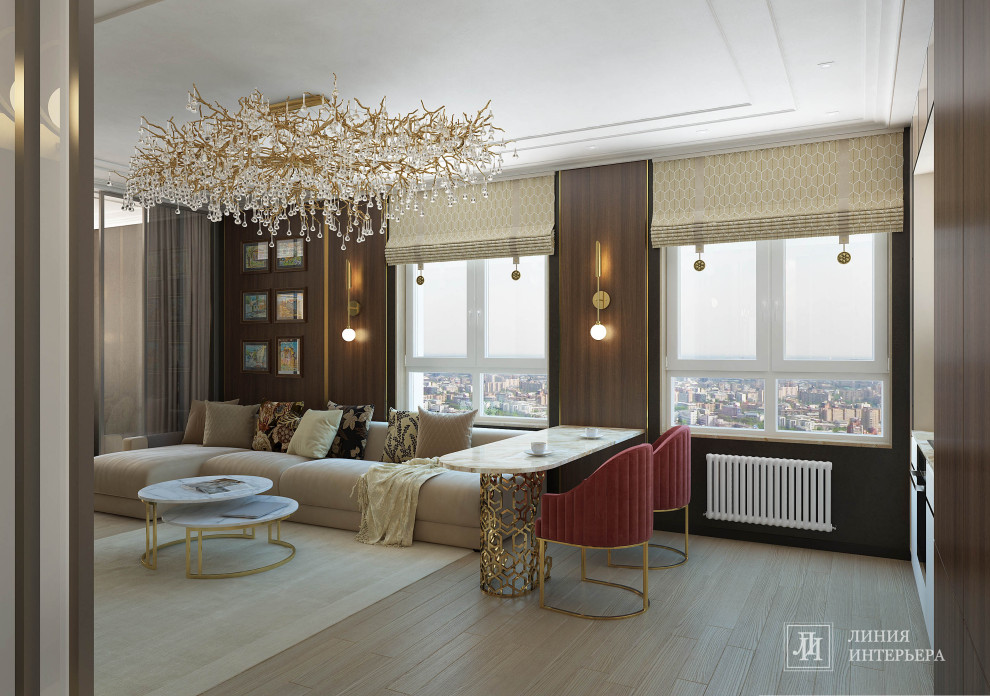 Дизайн 2-х комнатной квартиры в современном стиле