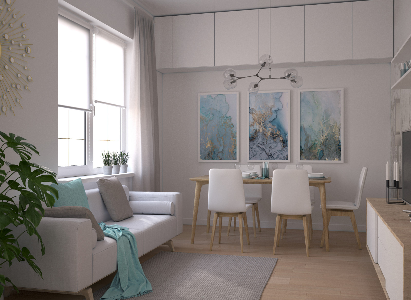 Обложка проекта: Проект 2 к.кв. ЖК Гольфстрим