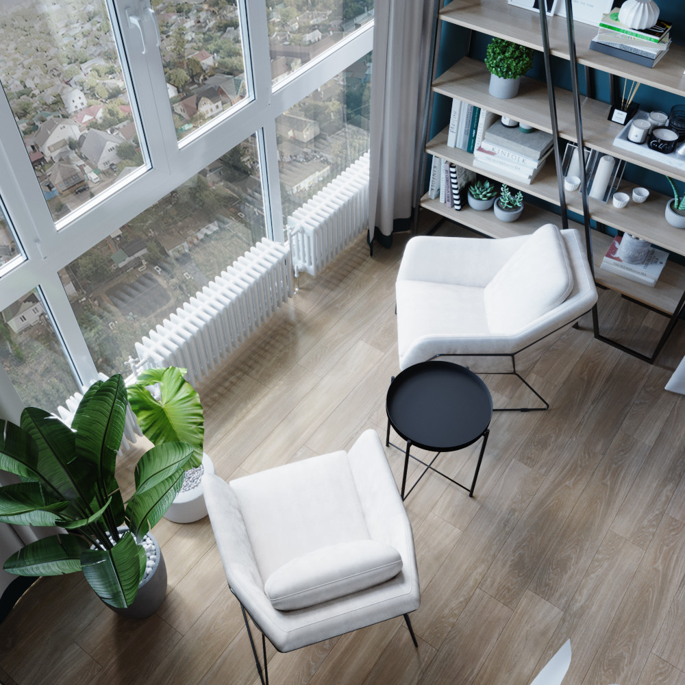 Лофт под радугой