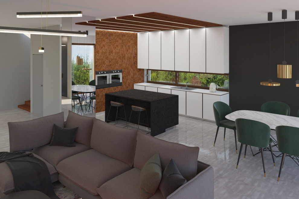 Загородный дом площадью 160кв м