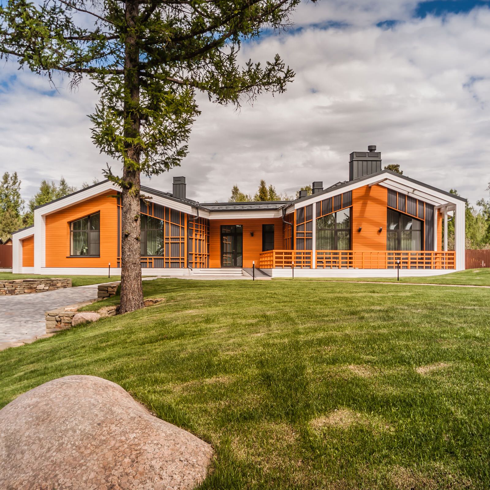 Одноэтажный коттедж в Песках