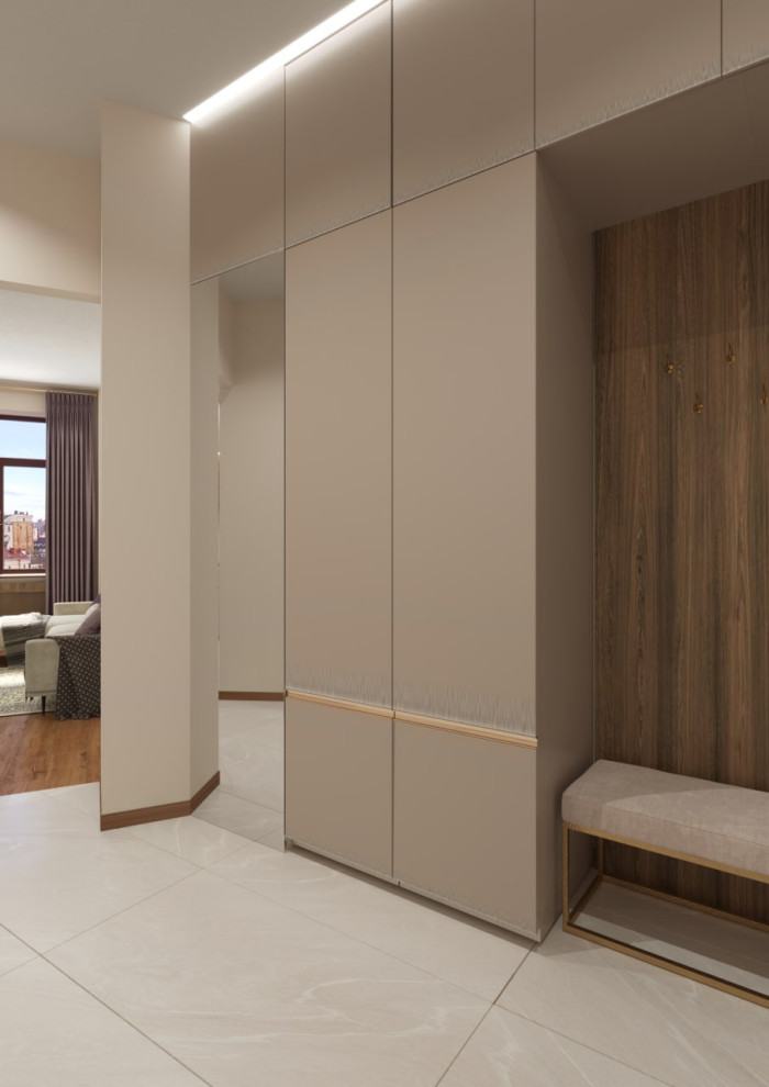 Apartment in a new house