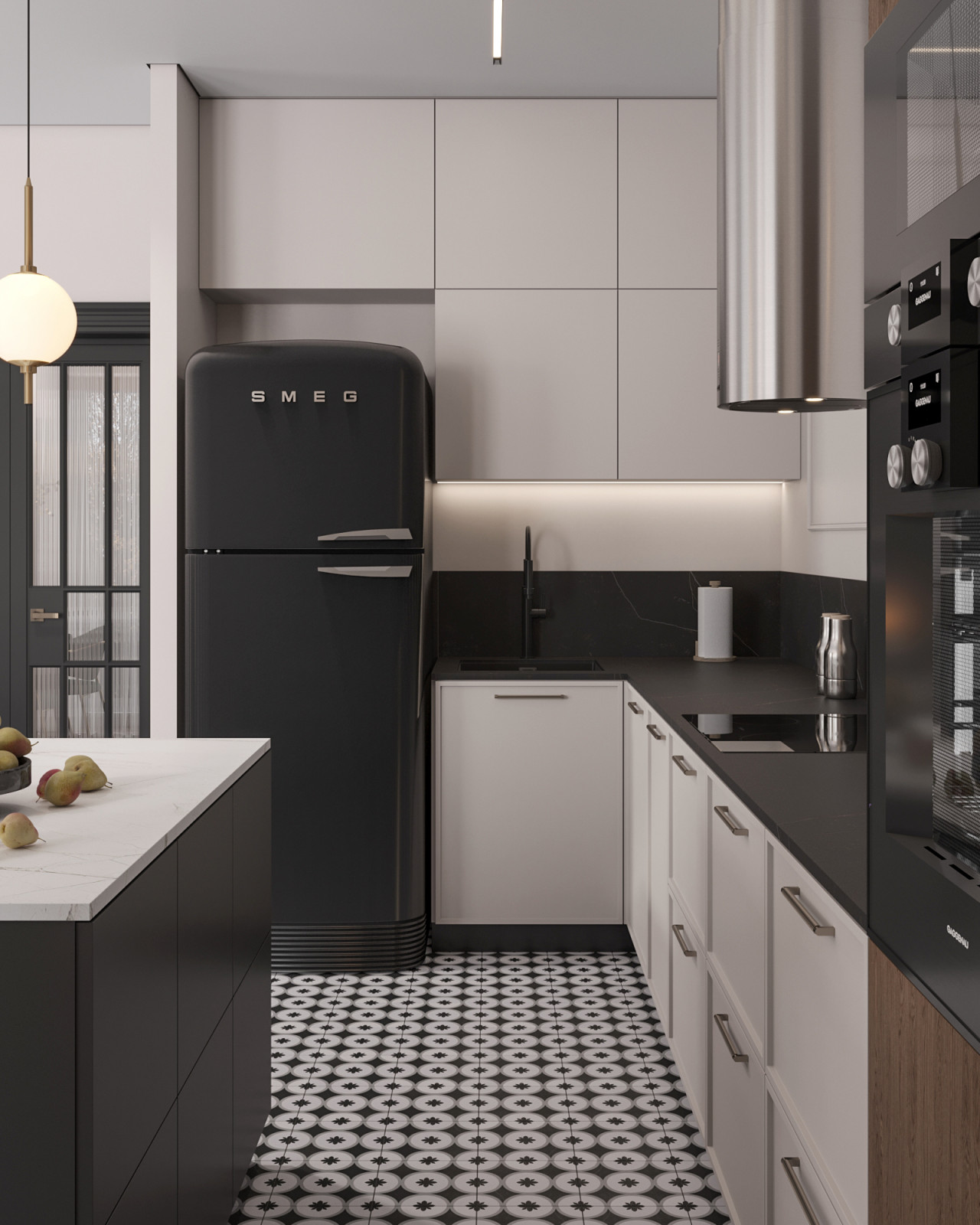 Дизайн проект загородного дома 110 кв.м.