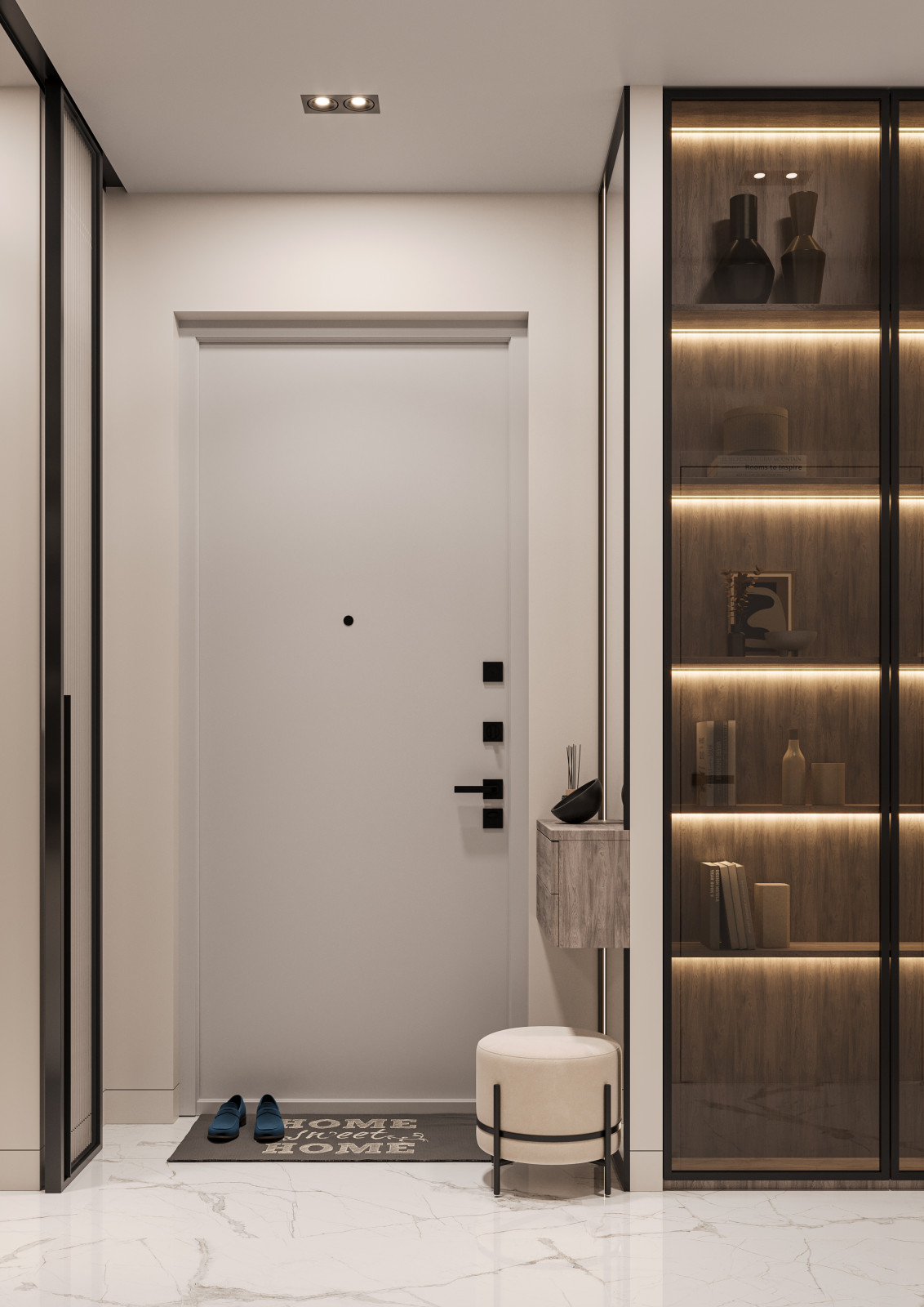 Дизайн проект интерьера  level Нагатинский