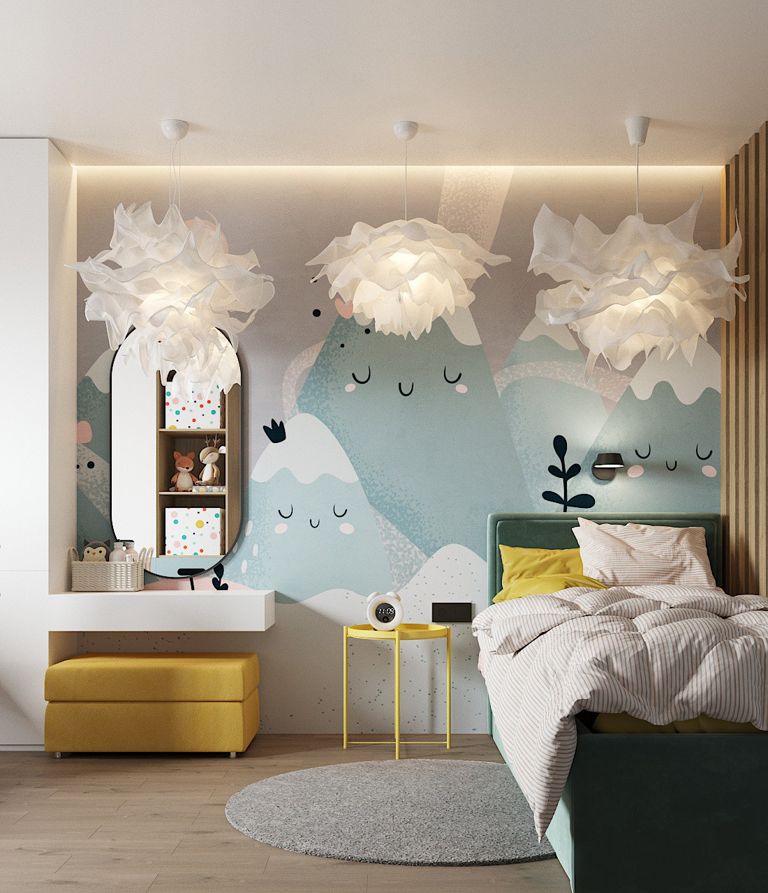 Дизайн-проект дома, площадью 110 м2 в г. Новосибирск. Кольцово