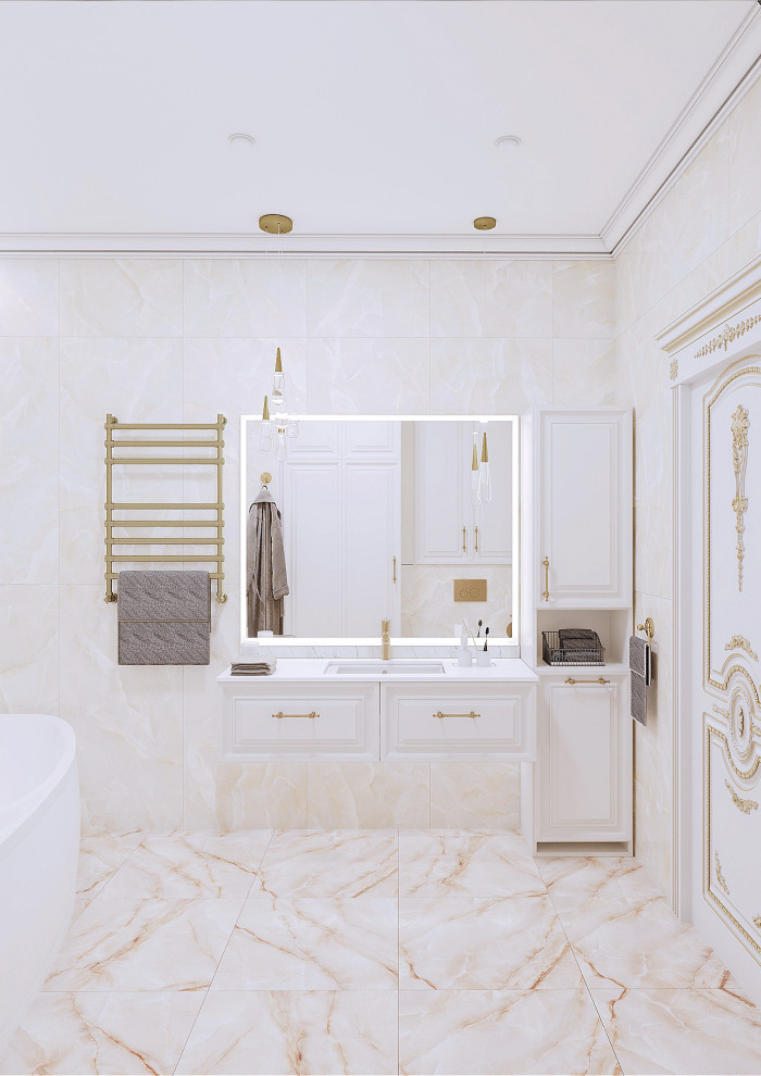 Неоклассика в ЖК Шоколад