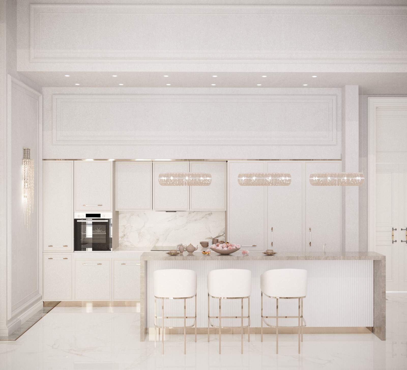 Дизайн интерьера дома 600 кв.м