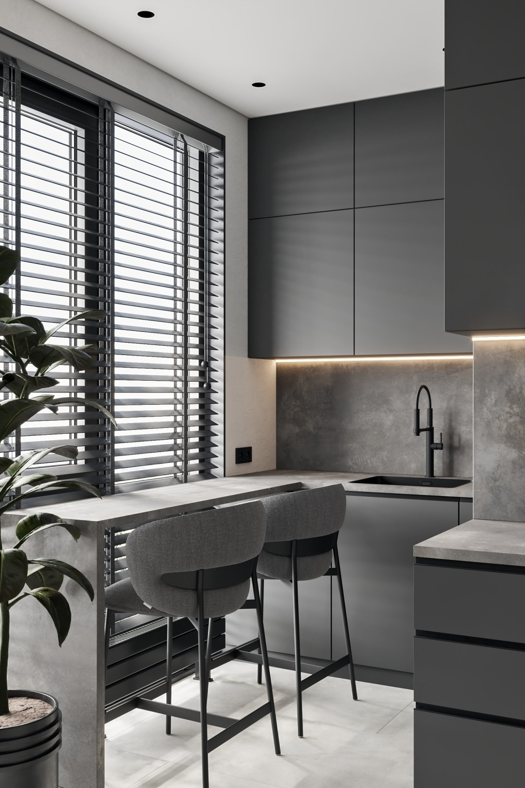 Дизайн интерьера квартиры в г. Темрюк