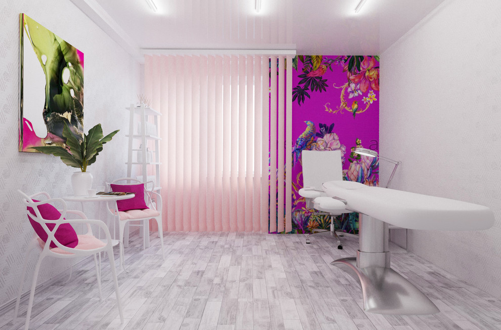 Обложка проекта: Розовые тропики (проект кабинета косметолог)