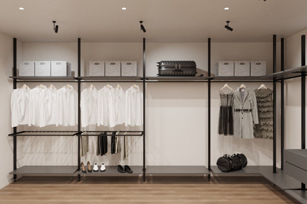 Дом ДНТ "Удача". Гардеробная