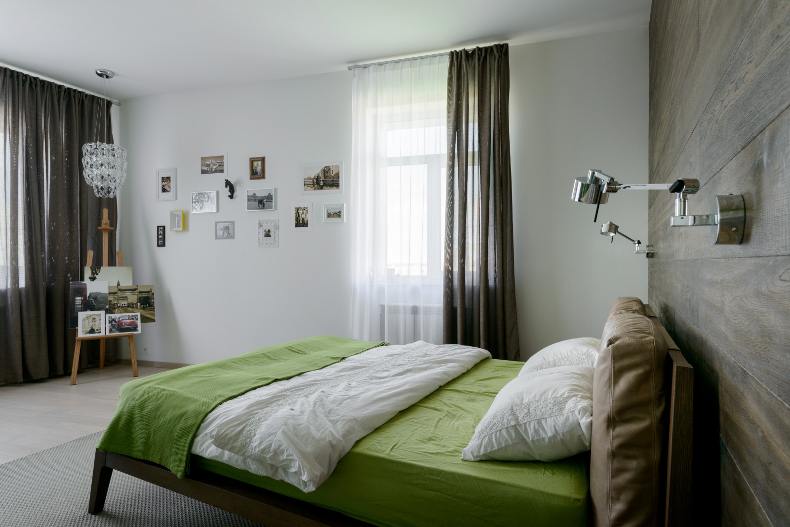 Современная квартира с Сибирским характером.