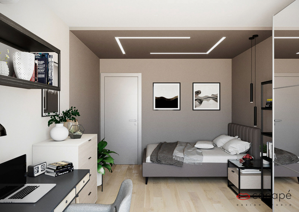 Двухуровневая корпаративная квартира