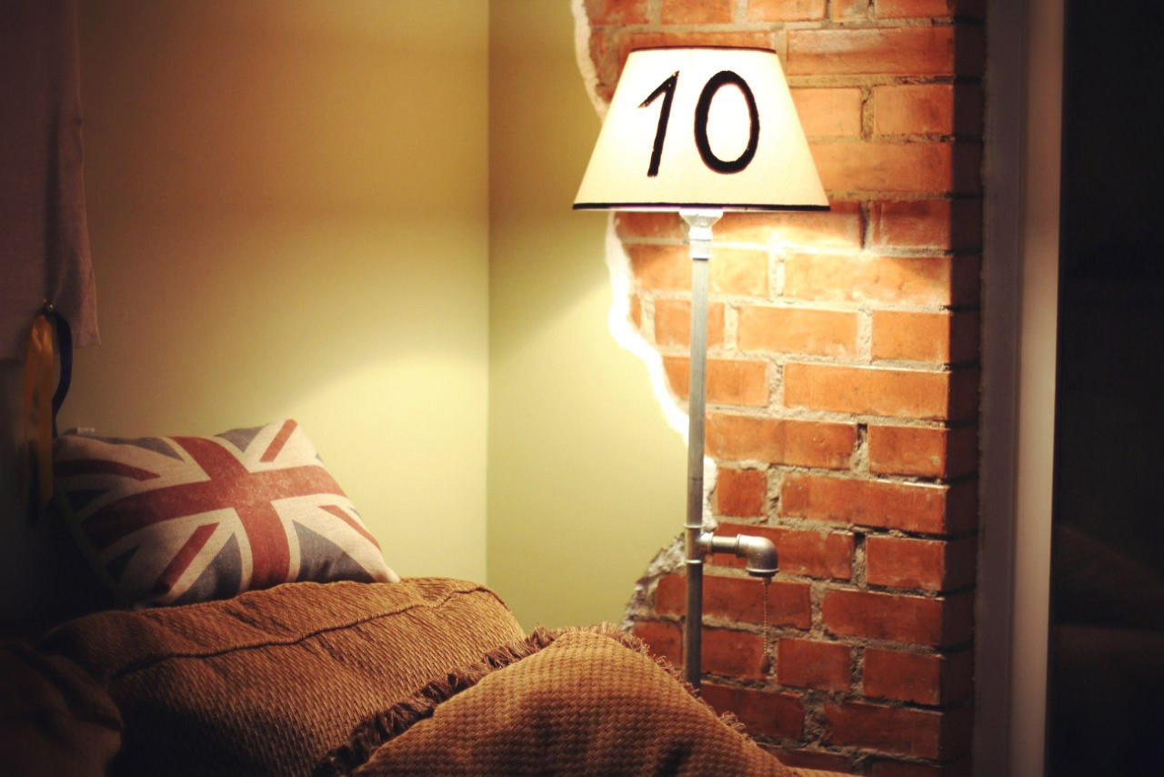 Светильники из водопроводной трубы