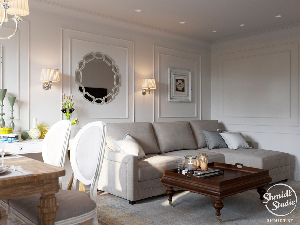 Проект интерьера "Искусный", Минск, 80м.кв