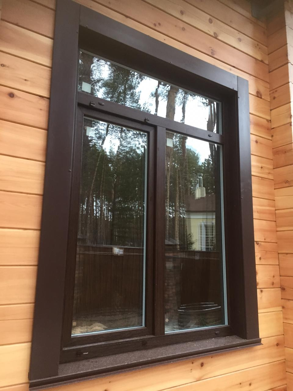 Обложка проекта: Установка окон  и дверей в строящемся доме на Дачном шоссе