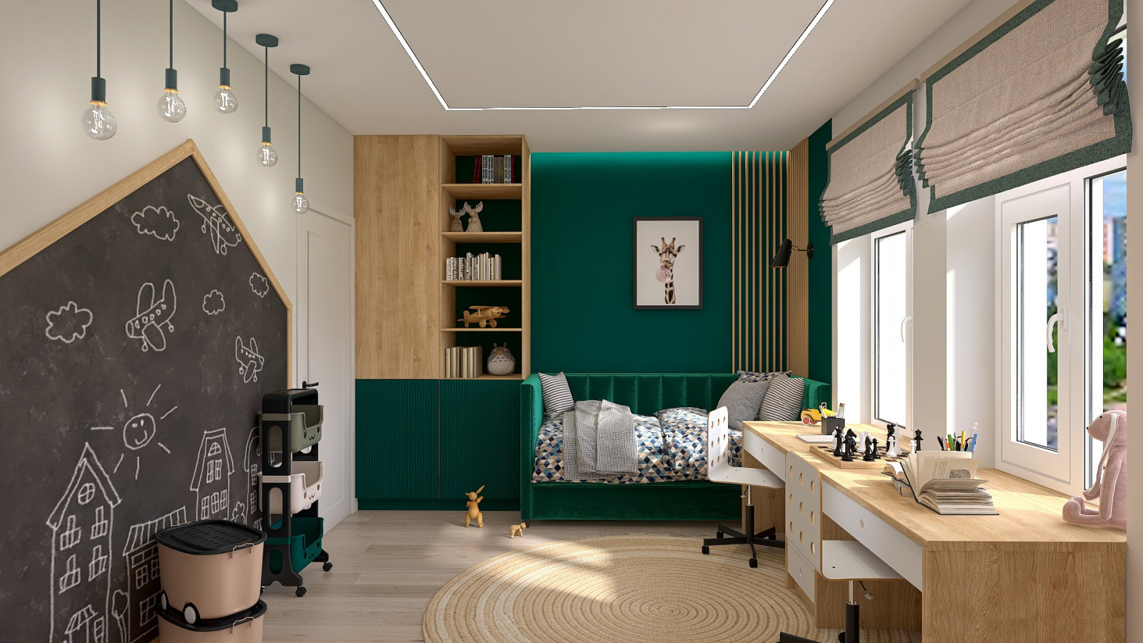 2-х комнатная квартира для пары фрилансеров