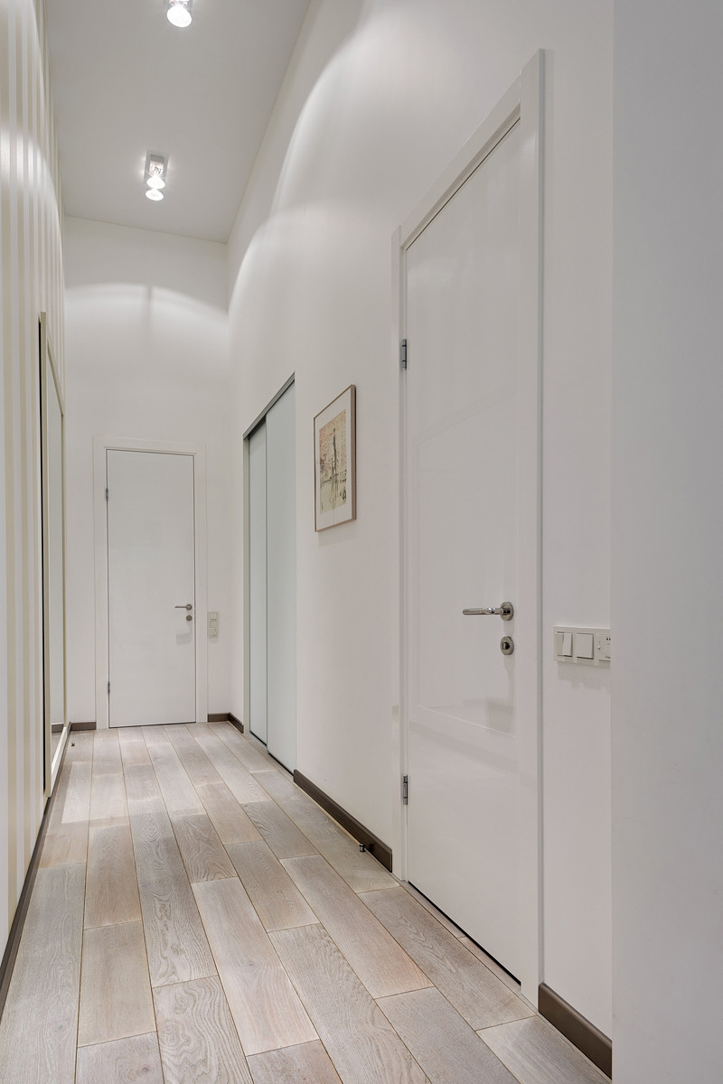 Белоснежная квартира в центре Санкт-Петербурга