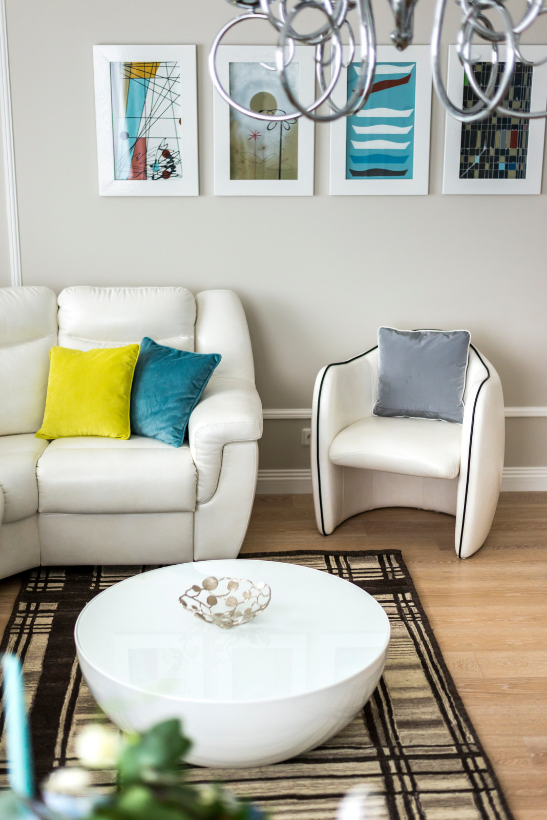 Интерьер квартиры в ЖК "Скай Форт"