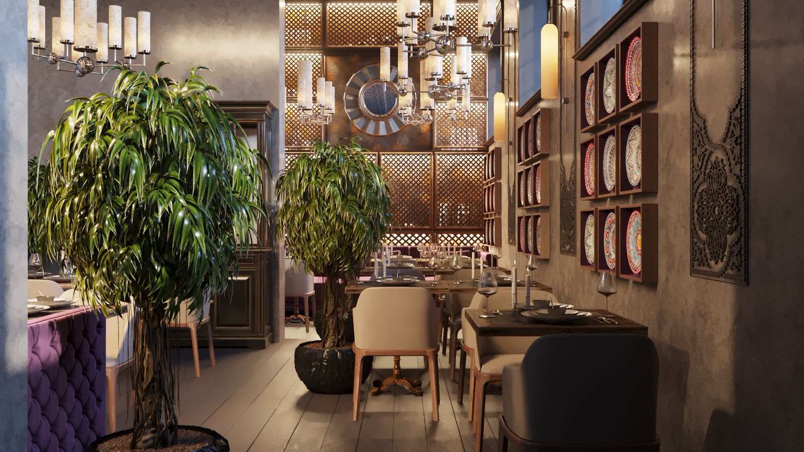 Restaurant_013_визуализация интерьера ресторана в г. Санкт_Петербург