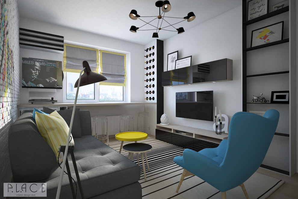 ГОСТИНАЯ ДЛЯ МОЛОДОЙ ПАРЫ, ценителей вина и грампластинок