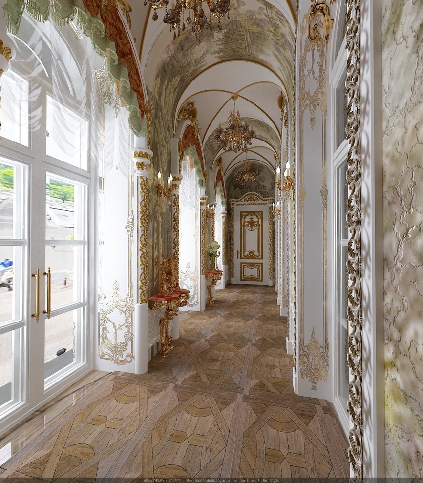 Интерьер усадьбы