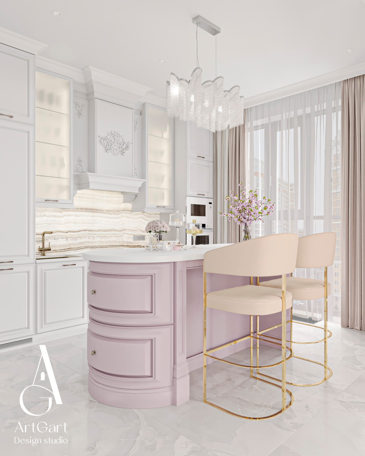 Дизайн квартиры в ЖК  Spires