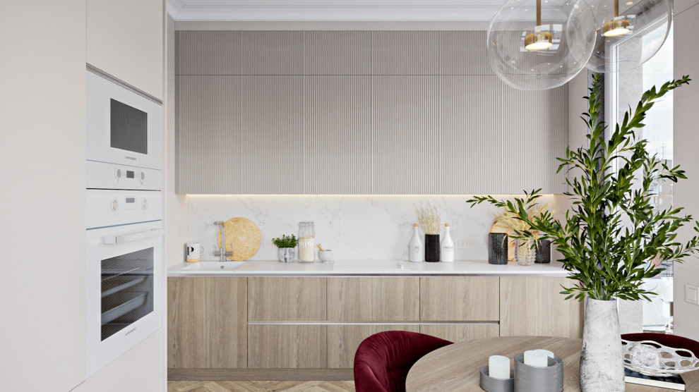 Квартира с террасой в ЖК Европейский берег 107 кв.м.