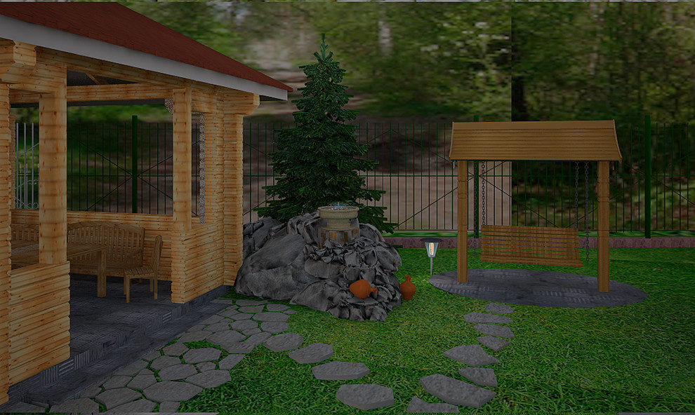 Ландшафтный дизайн участка